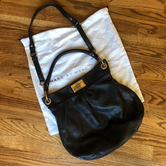 Marc By Marc Jacobs Handbags - Classic Q Hillier Hobo in Black